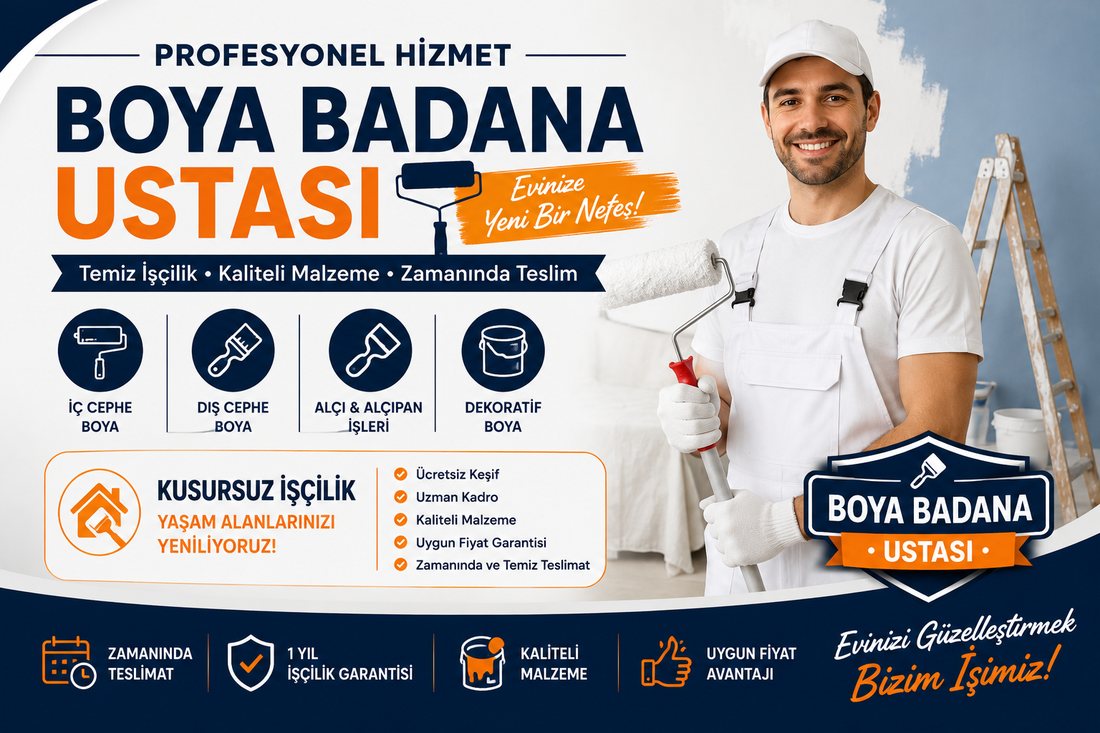 Yakakent boya badana ustası – profesyonel boyacı