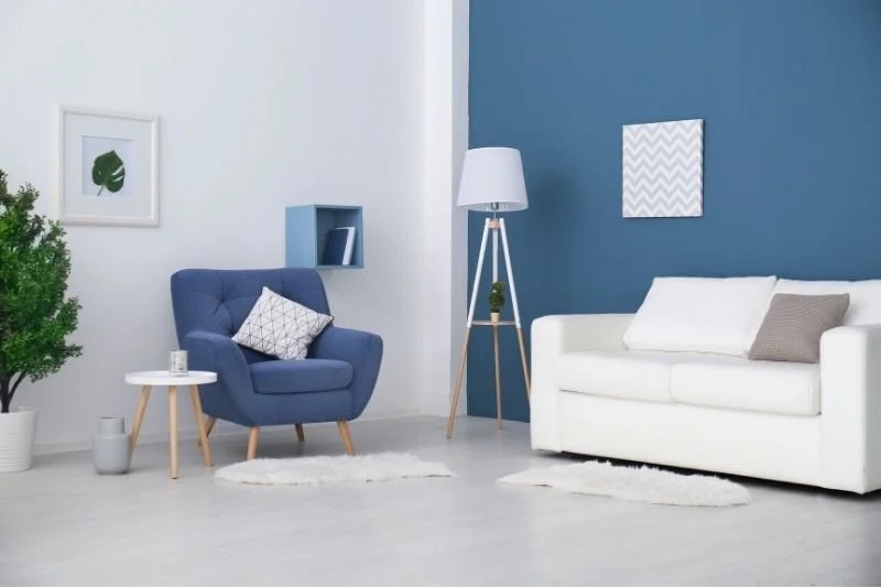 Yakakent salon iç cephe boyama örneği
